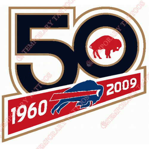 Buffalo Bills Customize Temporary Tattoos Stickers NO.433